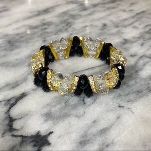 Crystal Beads Stretch Bracelet